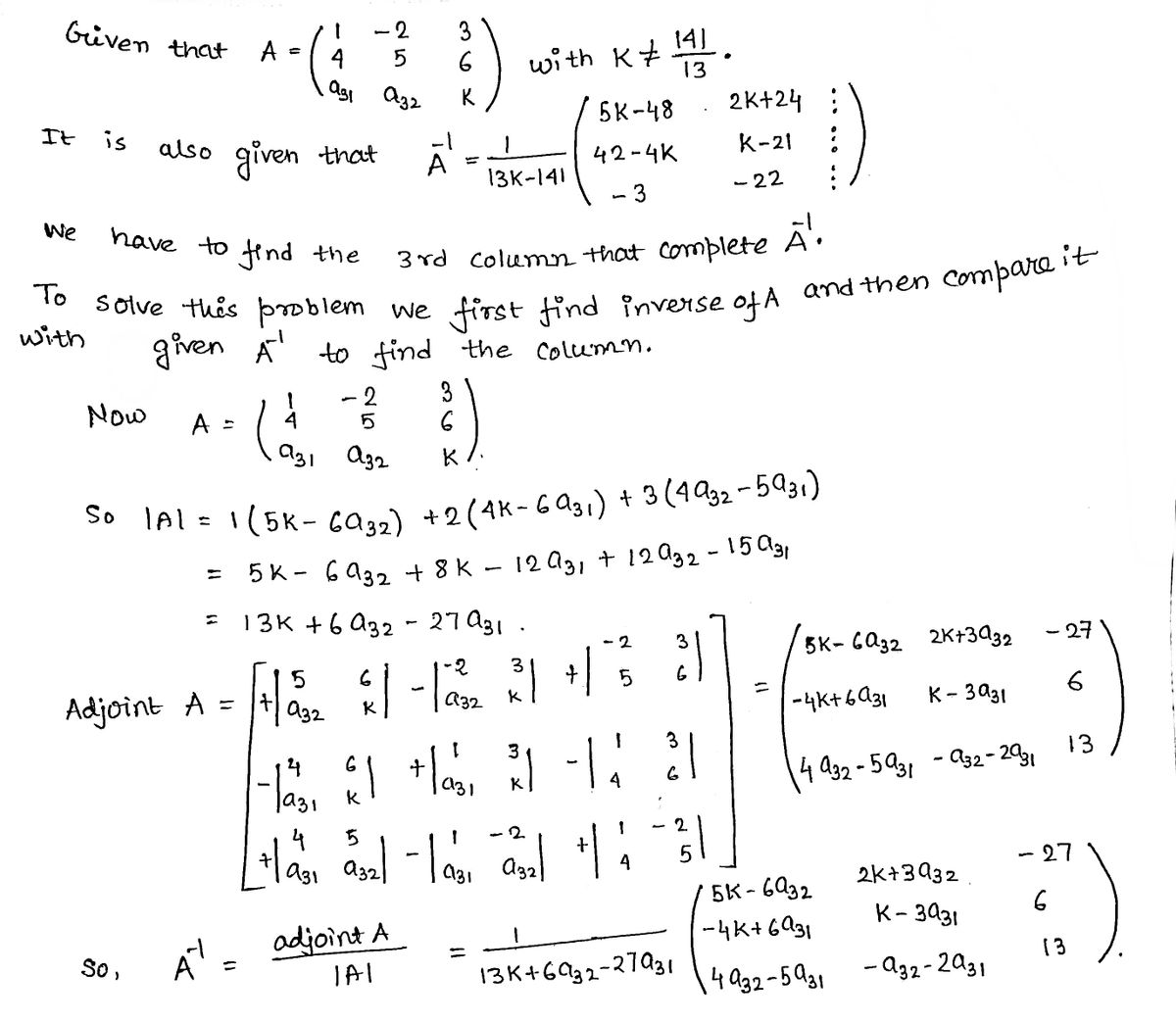 Algebra homework question answer, step 1, image 1